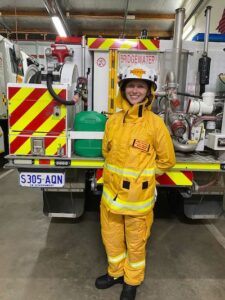 women in construction fire officer