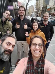 Melbourne team stepping for STEPtember